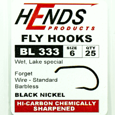 Hooks HENDS Lake Special - Lures, Bobies, Wet - Barbless