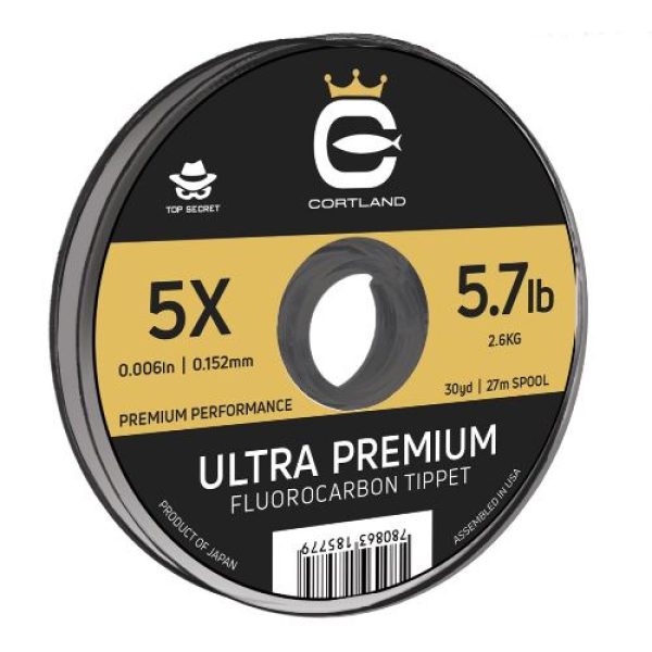 Cortland Ultra Premium Fluorocarbon Tippet  30 yards