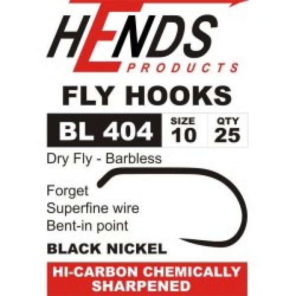 Hooks HENDS Dry 404 - Barbless