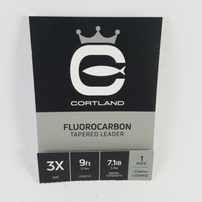 Cortland Flurocarbon Tapered Leader