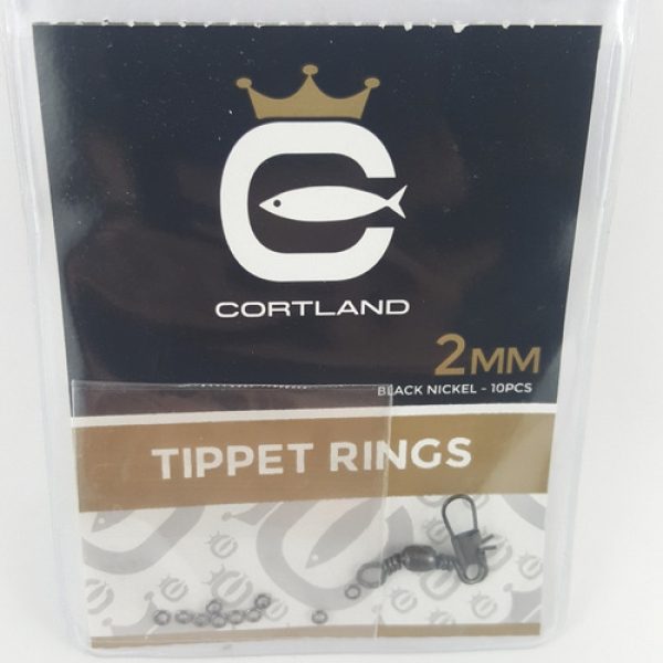 Micro Tippet Rings - Cortland  ( 10 Pieces )