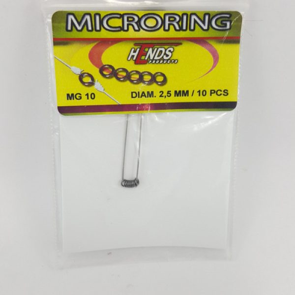 Micro Tippet Rings - HENDS   (10 Pieces)