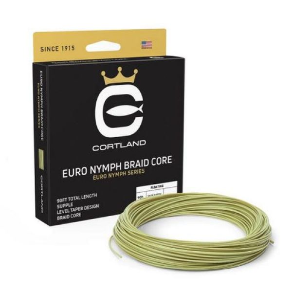 Cortland Euro Nymph Series  - Braided Core