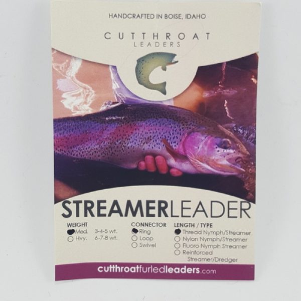 Cutthroat  - STREAMER - Braided Tapered Leader - USA