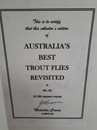 Australia's Best Trout Flies  - Slip Case Set - 1997 & 2020 Editions -  Crosse , Sloane ,Keam - Image 7