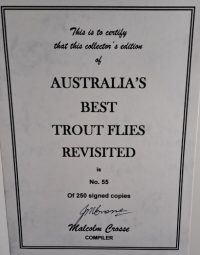 Australia's Best Trout Flies  - Slip Case Set - 1997 & 2020 Editions -  Crosse , Sloane ,Keam - Image 6