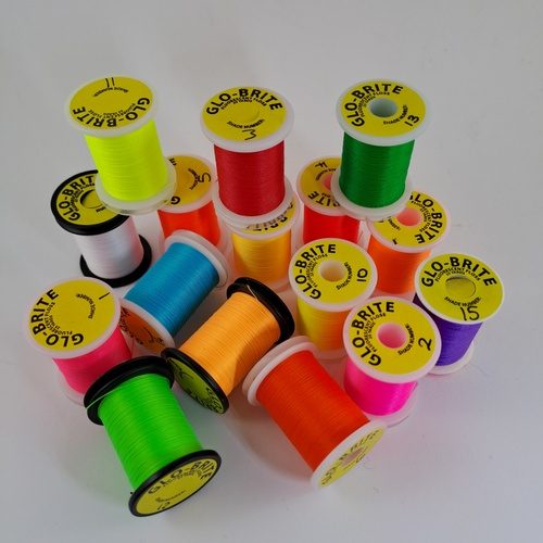Veniard Glo Brite 16 colours collage