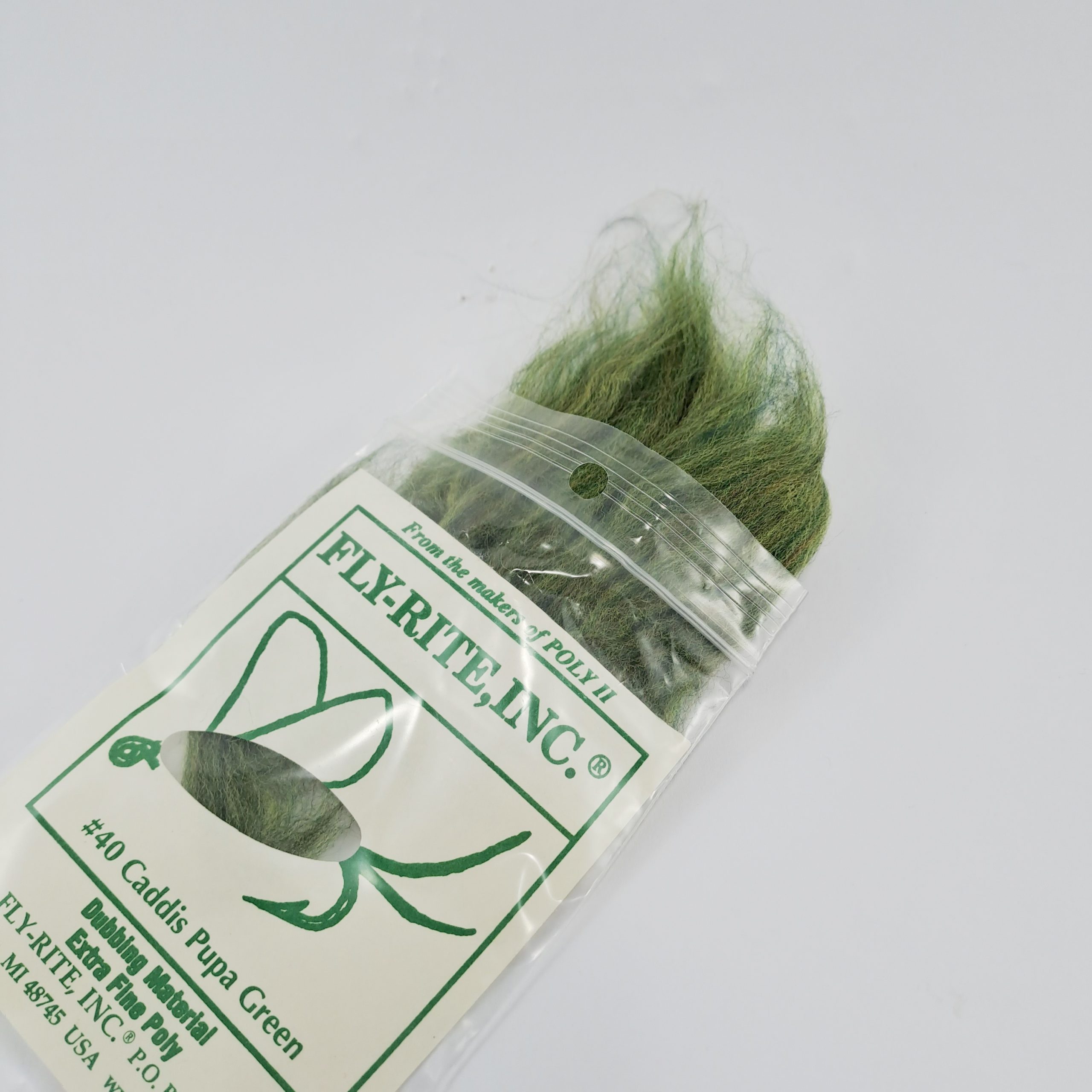 rit 40 caddis pupa green