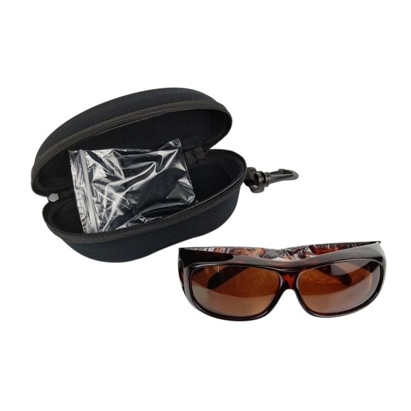 sun glasses with case