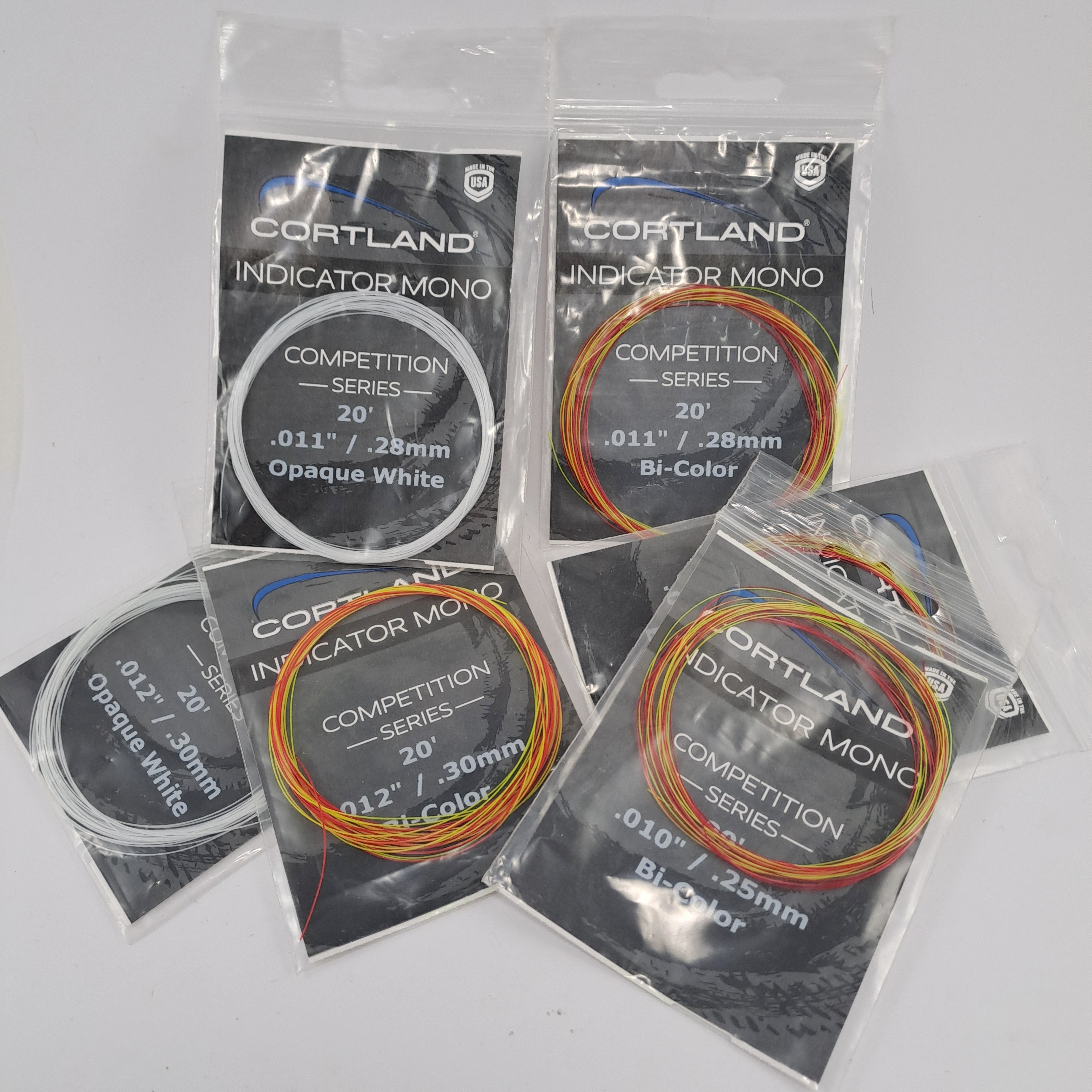 Cortland  Indicator Material Bi Coloured & Opaque White