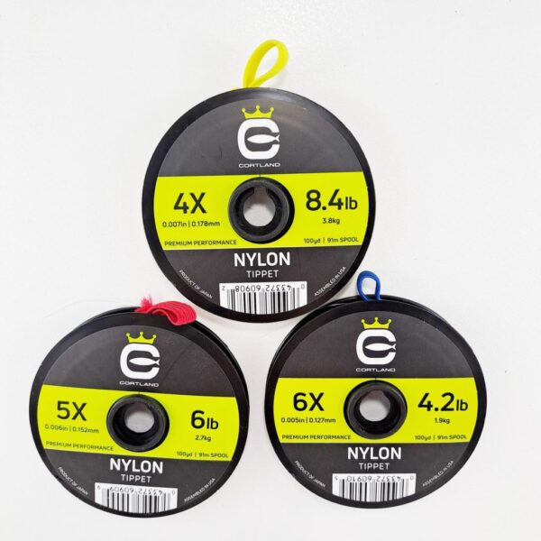 Cortland Nylon Tippet 100yrd Spools