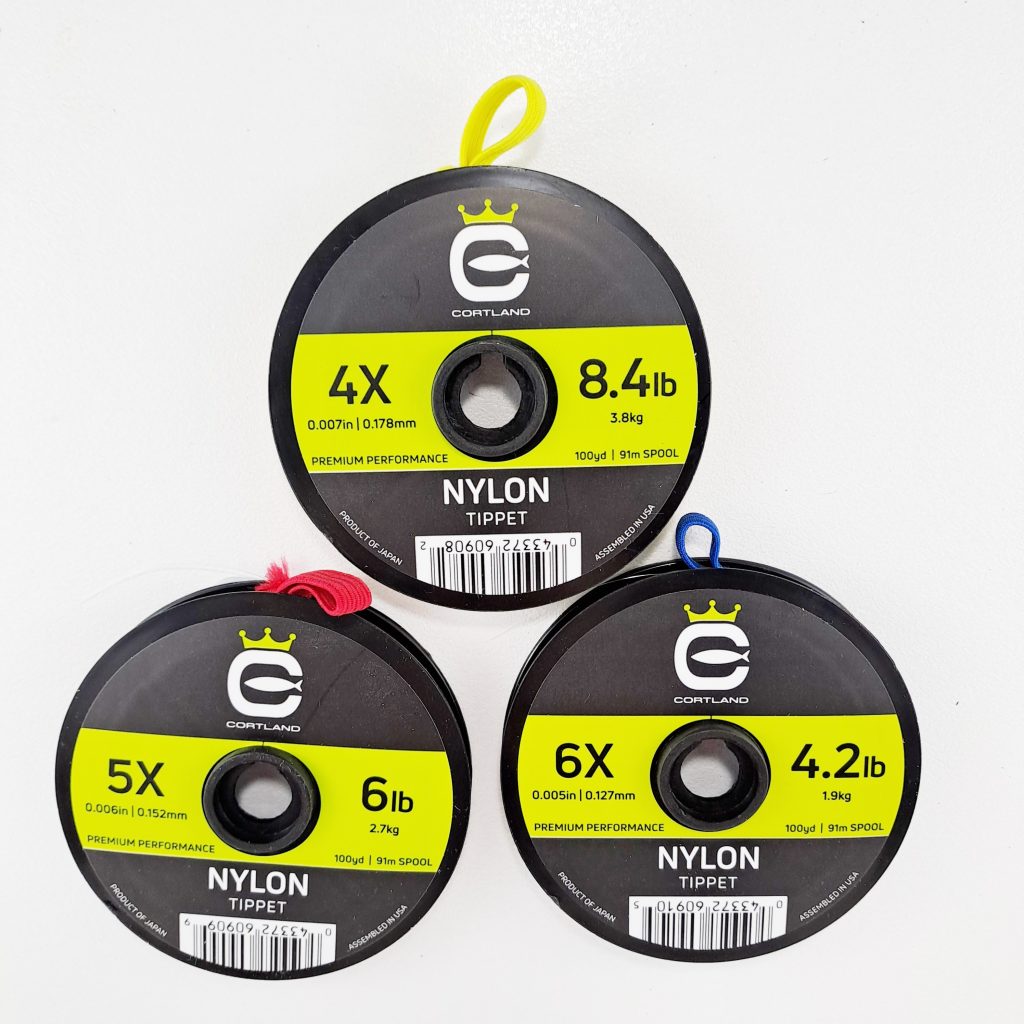Cortland Nylon Tippet  100yrd Spools