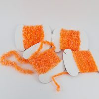 Blob & Woolly Bugger - Hot Orange Fluro Chenille - Image 2