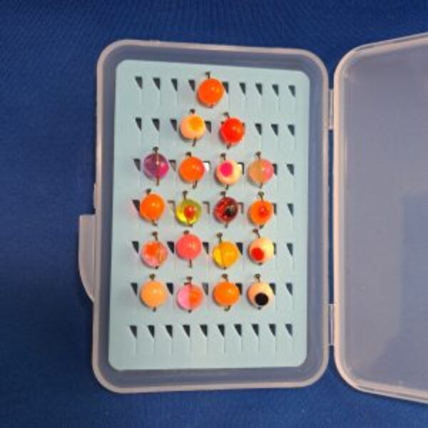 Glo Bugs with Fly Box - ClearDrift Canada