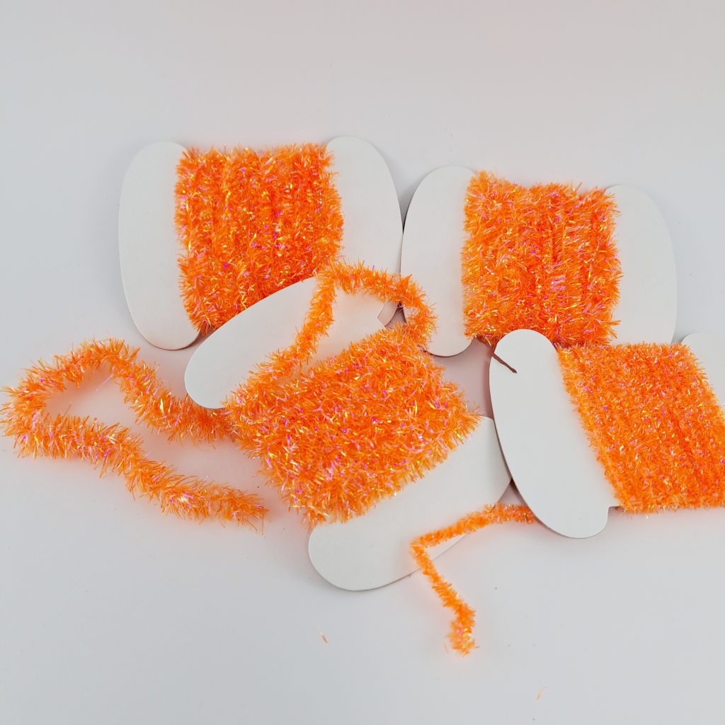 Blob & Woolly Bugger - Hot Orange Fluro Chenille