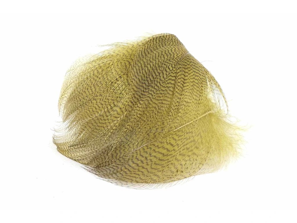 HENDS - Mallard Duck  - Dyed Large Grey Flank Feathers