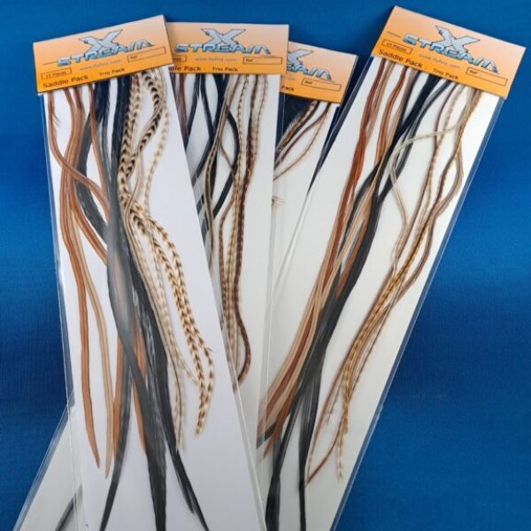Saddle Feather Packs - 15 Saddles -3 Colours - XStream USA